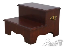 F70639: Cherry Bed Steps w. Brass Hardware