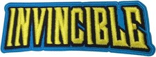 Patch Cd Visionary - Invincible Logo 4.2x1.4 Iron-on Embroidered Comic