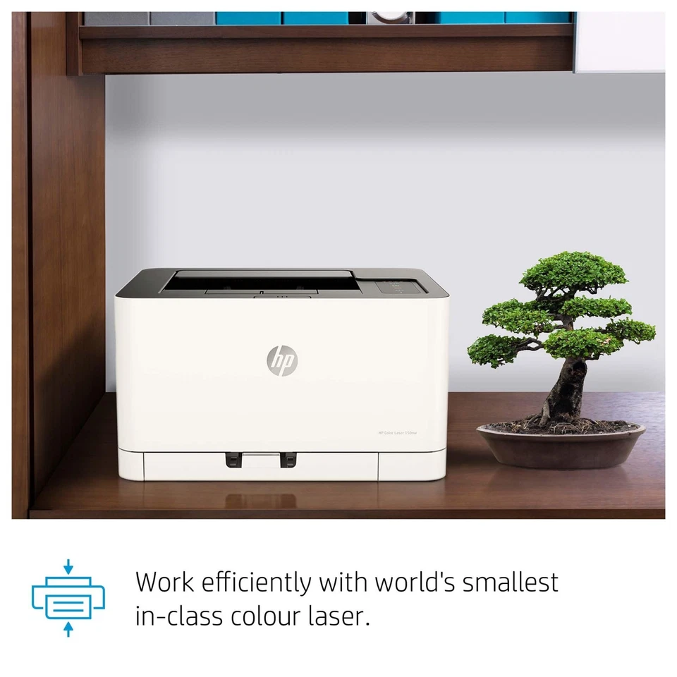 HP COLOR LASERJET 150NW WIRELESS & NETWORK COMPACT 600DPI A4 COLOR LASER PRINTER - Image 4 of 4