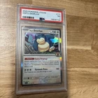 2025 POKEMON SV09: JOURNEY TOGETHER HOP'S SNORLAX RARE HOLO PSA 7 117/159
