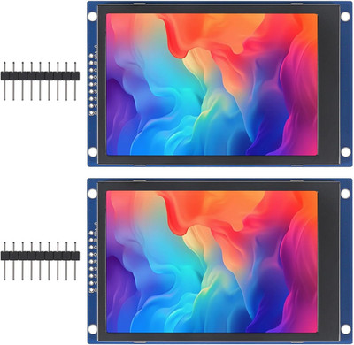 2Pcs 3.5'' SPI TFT LCD Display Module 320X480 RGB LCD Screen 3.3V ST7796 Drive SP