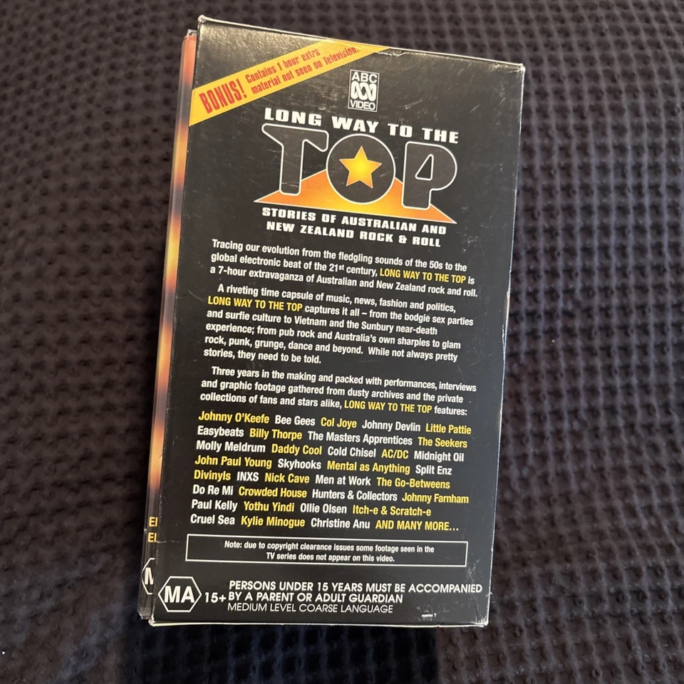 Long Way to the Top VHS Box Set Extended Edition ABC Aus NZ Episodes 1-6 - Image 3 of 4