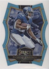 2016 Select Premier Level Die-Cut Light Blue Prizm /125 Rashad Jennings #166 0m0