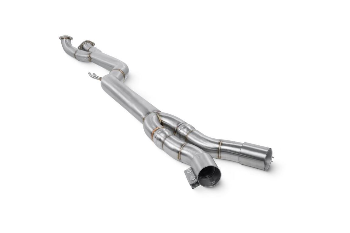 Scorpion Exhaust Single Mid Pipe Removes GPF BMW X4M LCI No-GPF Incl. Comp 22-25