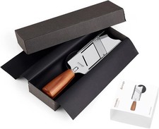 Triangle : Râpe À Lame En Acier Avec Manche En Noyer Pour Légumes Et Truffes