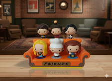 Friends Inspired Sofa Display for McDonald’s Warner Bros Figures – 3D Printed