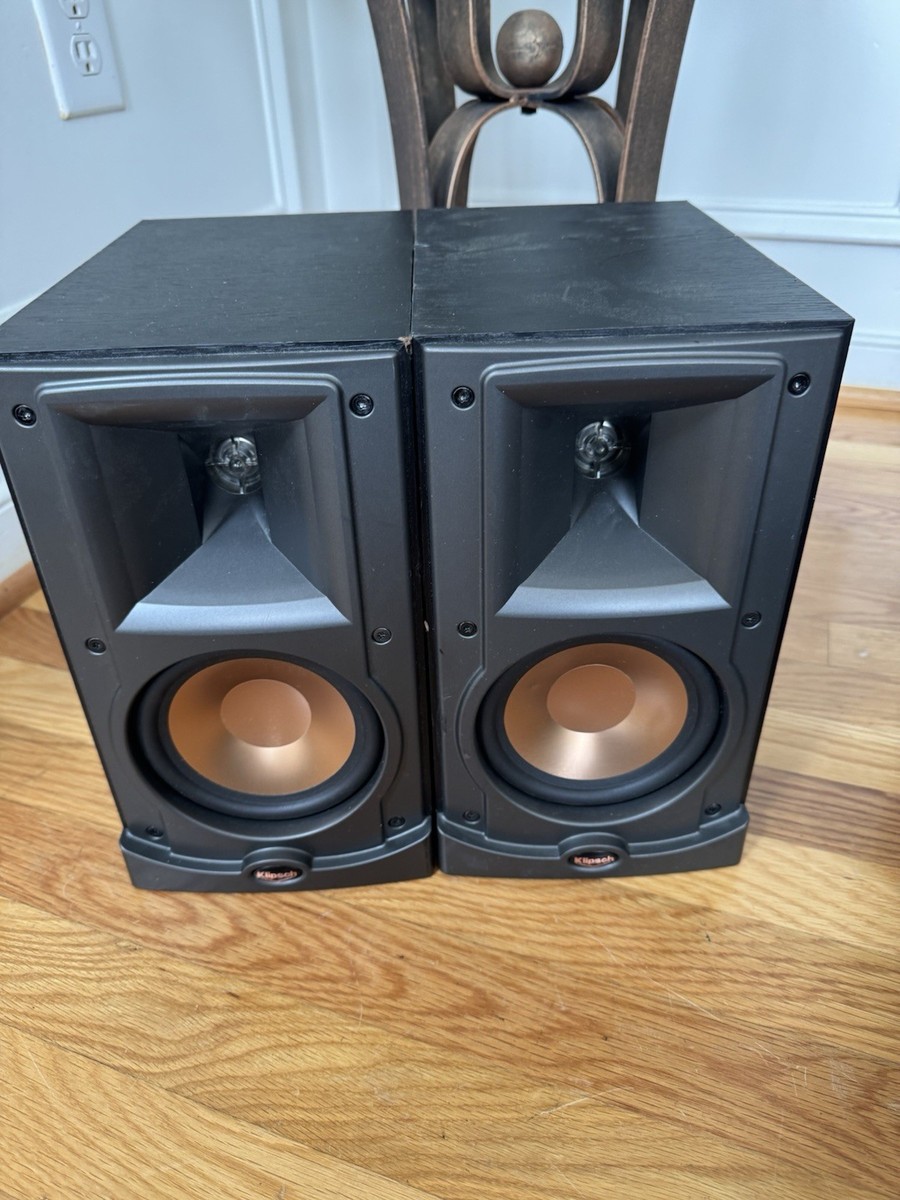 Klipsch RB-51 II Reference 75 Watt Bookshelf Speakers Black Work