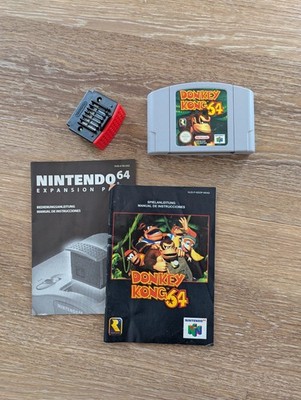 Donkey Kong 64 Nintendo +Anleitung mit Expansion Pack + Anleitung