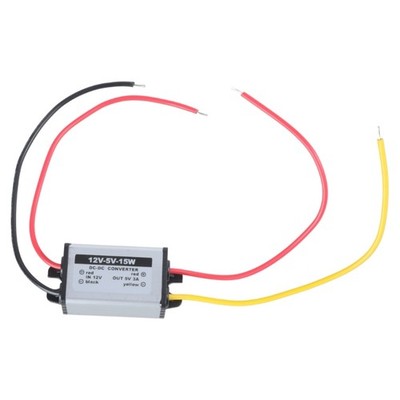 DC to DC Converter 12V to 5V 3A 15W Power Module Waterproof