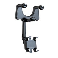 360° Car Rear View Mirror Holder Cell Phone Mount Bracket For Apple iPhone GPS
