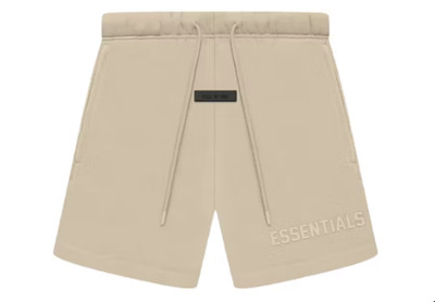 Fear of God Essentials Shorts Dusty Beige Size Large
