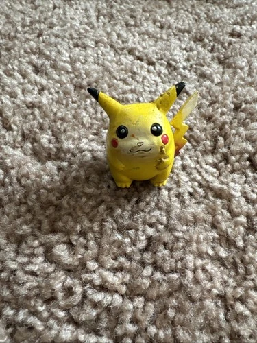 VINTAGE Pikachu Pencil Topper Lot 1st Gen Pokemon Toy Figure Tomy Nintendo 1999