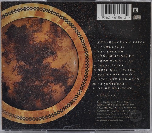 Enya - The Memory of Trees - CD - Reprise Records - Imagen 3 de 4