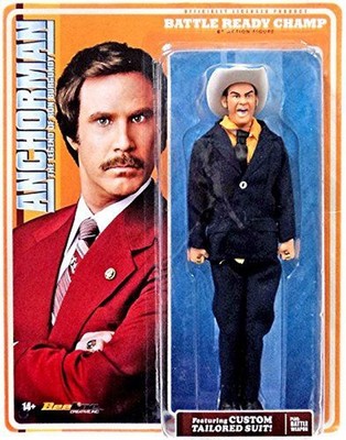 Anchorman Retro Style Champ Kind - 8 Inch - Beeline Creative