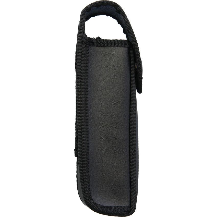 Sheaths Fits 5.5" Closed Folding Knives Black Leather And Nylon Construction