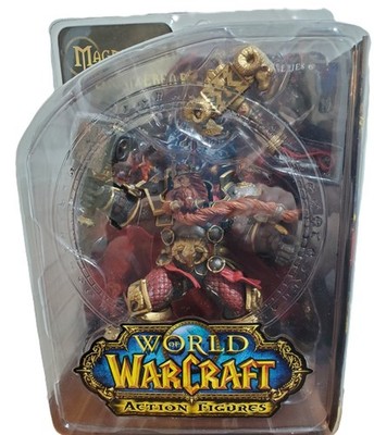 World of Warcraft Series 6 Magni Bronzebeard  [Dwarven King] Action Figure NEW