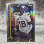 2025 Topps Chrome Justin Jefferson Refractor Image Variation