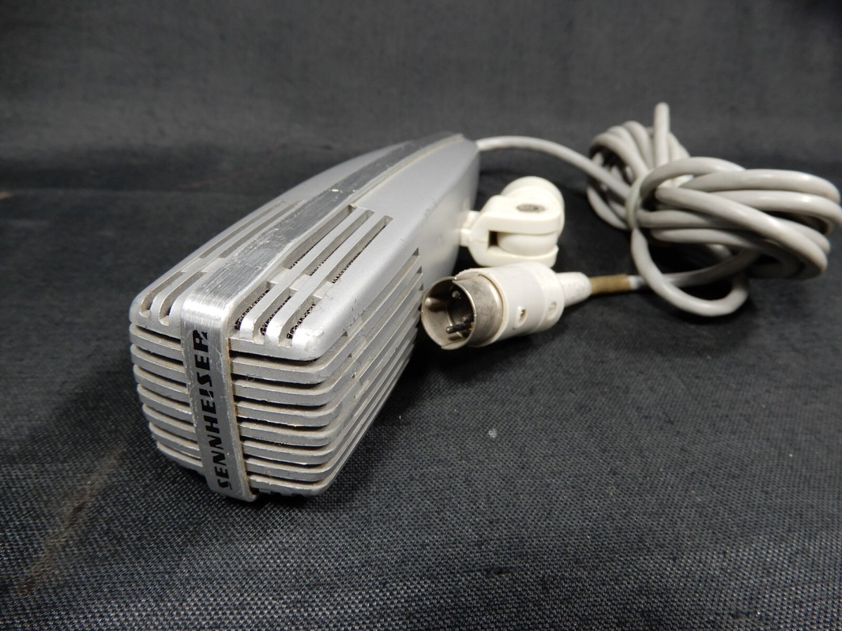 VINTAGE GERMANY CARDIOID MICROPHONE SENNHEISER MD 411 UNTESTED | eBay