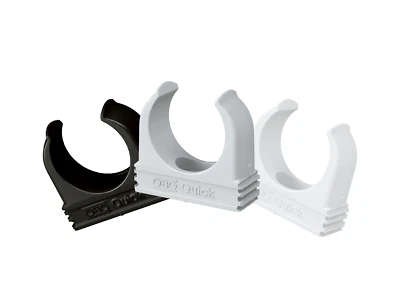 OBO BETTERMANN GMBH & CO. KG OBO Bettermann Quick-Klemmschelle; lichtgrau/schwarz/weiß