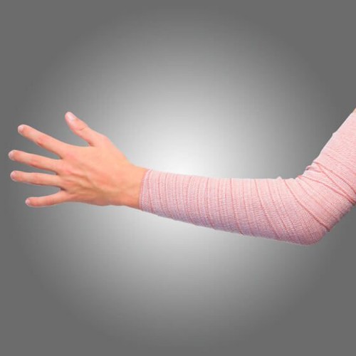15CM X 4.0M CREPE RETENTION BANDAGE COMPRESSION ELASTIC CREPE HEAVY DUTY - Picture 2 of 2