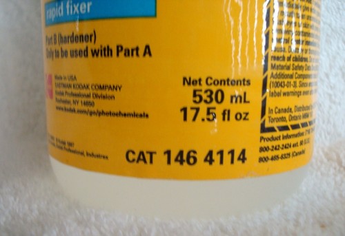 New, Kodak Professional Industrex Rapid Fixer Part B(hardener), 17.5 fl oz - Picture 3 of 4