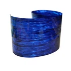 16" x 60" Drum Wrap 0.50mm Musical Instrument Deco Sheet Pearl Blue Oyster