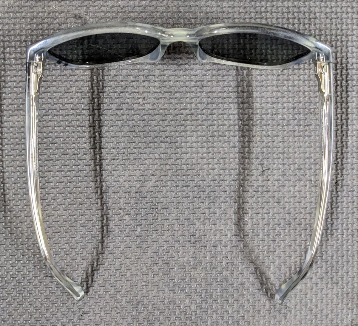 Maui Jim Honi Polarized Sunglasses GS758 11S Sandstone Blue Bronze Lens Cracked