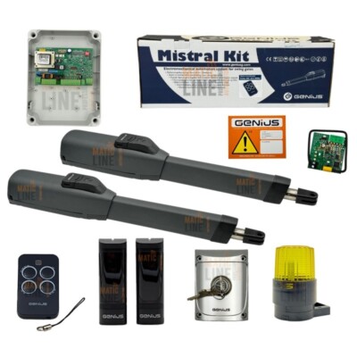 FAAC GENIUS KIT MISTRAL 300 RC TORANTRIEB 230V 3M 350 KG FÜR ANTE