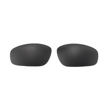 Walleva Black Polarized Replacement Lenses For Maui Jim Kahuna MJ162 Sunglasses