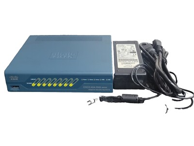CISCO ASA5505  X Series Adaptive Appliance  WITH SW 50 Users - Used 010