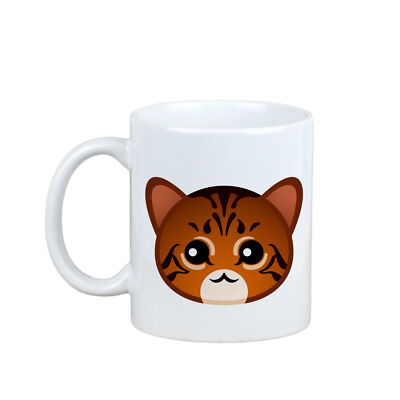 Toyger Katze Tasse mit Katze Art-Dog