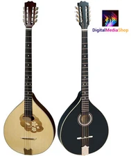 Irish Bouzouki, Solid Wood, made by HORA, Romania