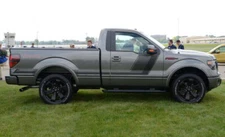 Vinyl Graphic Kit QUAKE SIDES Hockey Decal Tremor FX Stripe 2009-2014 Ford F-150