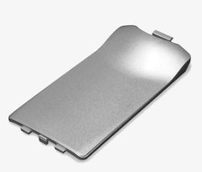 Gamecube Wavebird Controller Replacement Battery Cover Door Lid - Silver