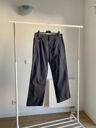 Pantaloni larghi cargo Dirk Bikkemberg taglia 48 colore nero - Foto 5 di 12