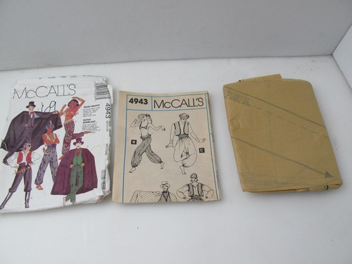 McCall’s 4943 Costume Modello Adulto Bucaniere,Genio,Dracula,Joker Harem Ragazza (A) - Foto 4 di 7