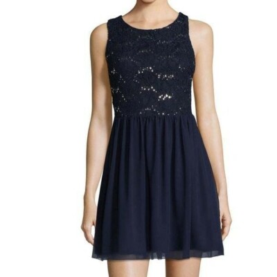 speechless juniors embellished fit & flare dress Muscle Dress Shirt – Stretch Fit