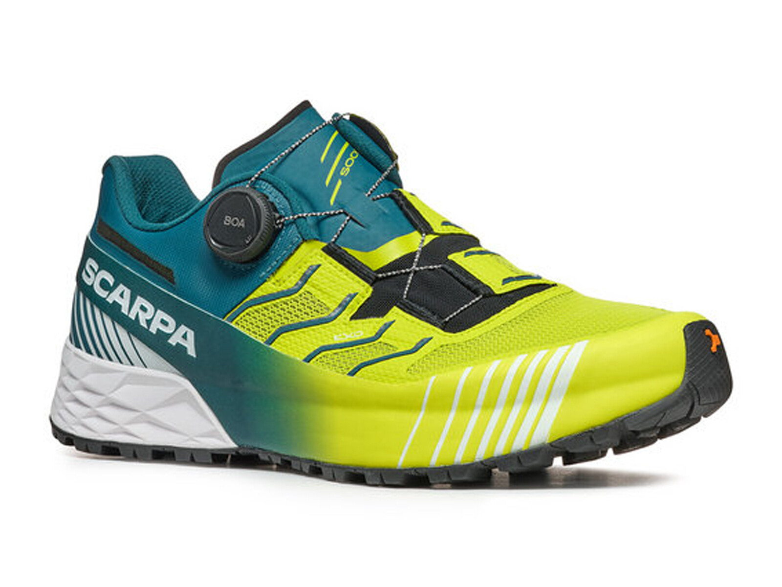 SCARPA SCARPE TRAIL UOMO 33084 350 002 RIBELLE RUN KALIBRA HT LIME GREEN/DEEP