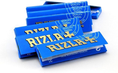 Rizla Blue Regular Rolling Papers 70Mm 50 Packs
