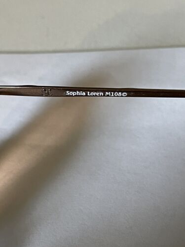 Sophia Loren Sunglasses- M108- Zyloware 183 - Picture 4 of 6