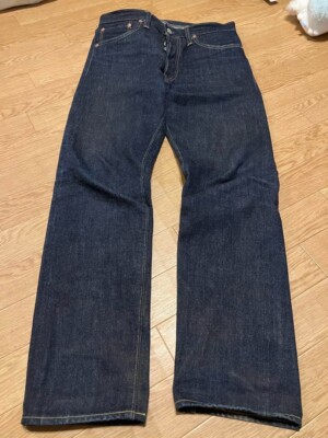 Sugar Cane Lot 2021 W31 Straight Denim Jeans Indigo From Japan | eBay