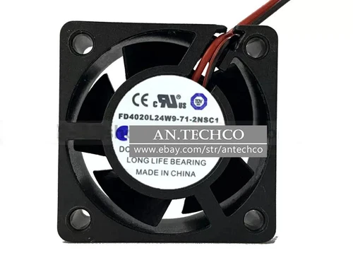 COOL TRON FD4020L24W9-71-2NSC1 24V 2.40W 4020 4CM inverter cooling fan