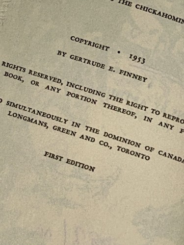 FIRST EDITION Muskets Along The Chickahominy Book By Gertrude E Finney Bridgeman - Picture 11 of 24