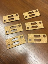 6 Guarnizioni in Sughero per Valvole Unità Pianoforte Lettore Wurlitzer, Nuove