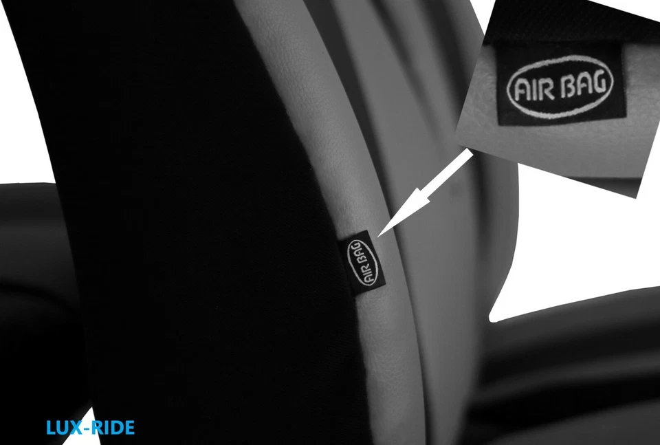 TAILORED SEAT COVERS For VW TOURAN 7 Seats 2006-2010 ARTIFICIAL LEATHER - Image 4 of 4