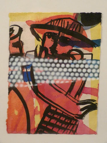 ve15/4 Jutta Spinner Offenburg Mixed Media 2005 Fireman