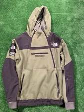 Supreme X The North Face Steep Tech Fleece Hoodie Size Medium Olive Green SS16