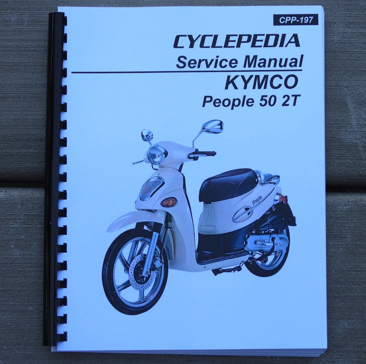2000 2007 KYMCO People 50 2T Two Stroke Scooter SERVICE REPAIR