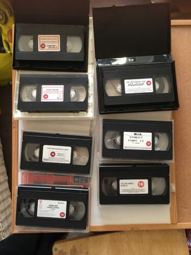 7x Vintage Martial Arts Big Box Ex Rental VHS Film Cassette Tapes Bundle - Picture 17 of 21