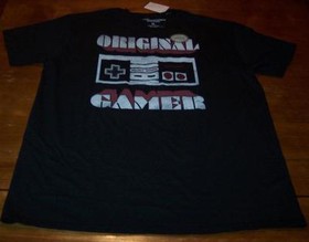 VINTAGE STYLE ORIGINAL GAMER NES Nintendo Controller T-Shirt MENS XL NEW w/ TAG
